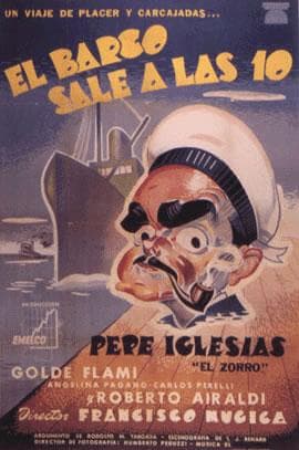 El barco sale a las diez