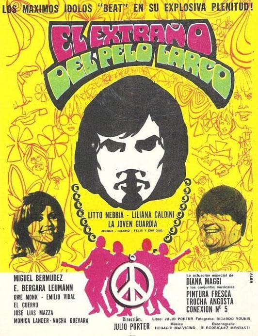 El extraño del pelo largo